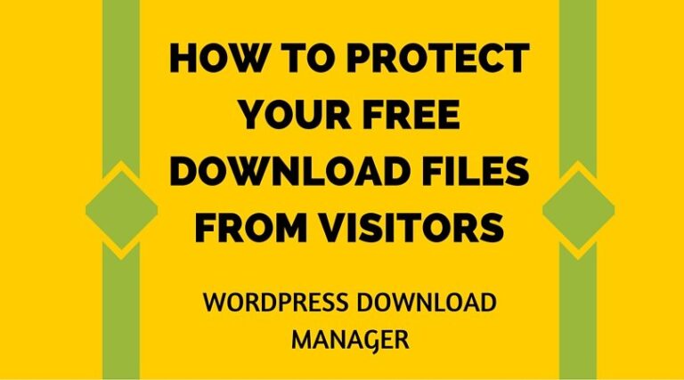 Protect Download File-WordPress Download Manager