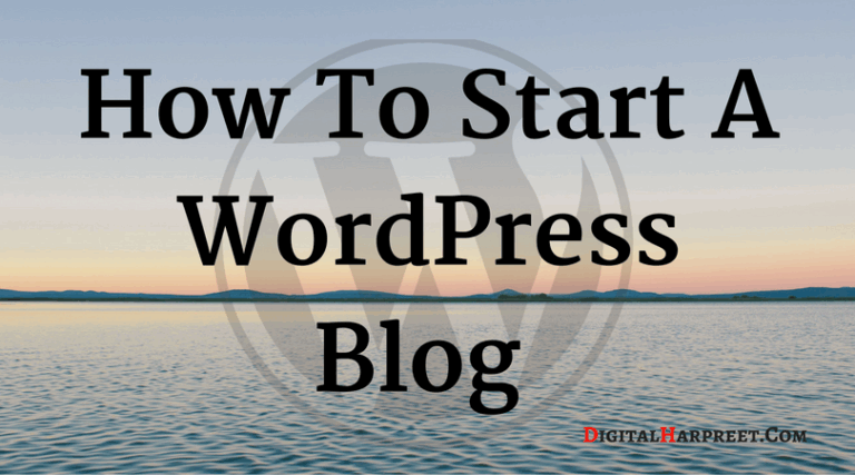 Start A Blog At Bluehost (Now With Easiest SignUp Process)