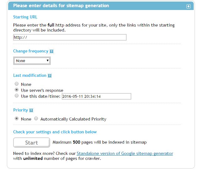 XML Sitemap