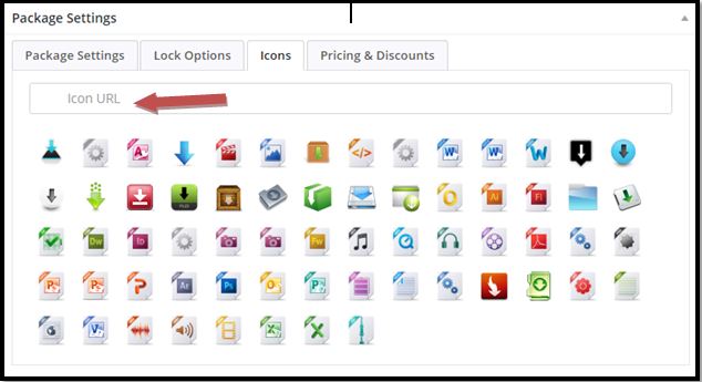 WordPress Download Manager Icons