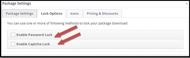 WordPress Download Manager Lock Settings