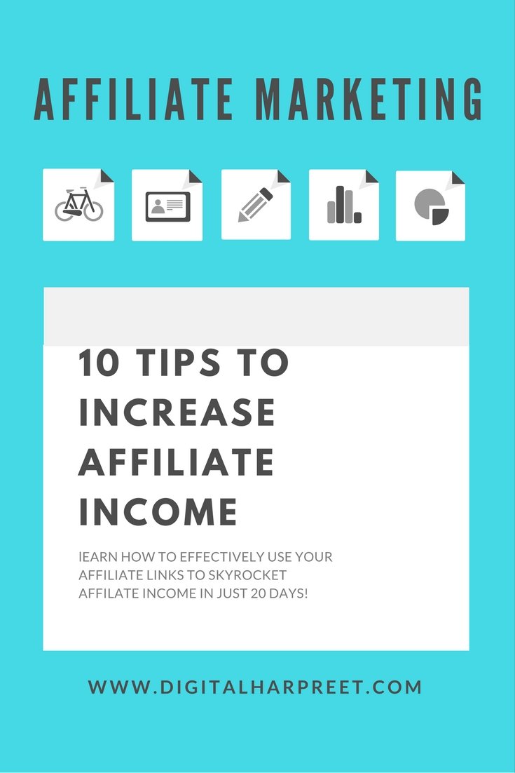 10 Tips To Increase Affiliate Income in 2017 2