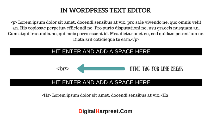 how-to-insert-a-line-break-in-wordpress-manually-dh
