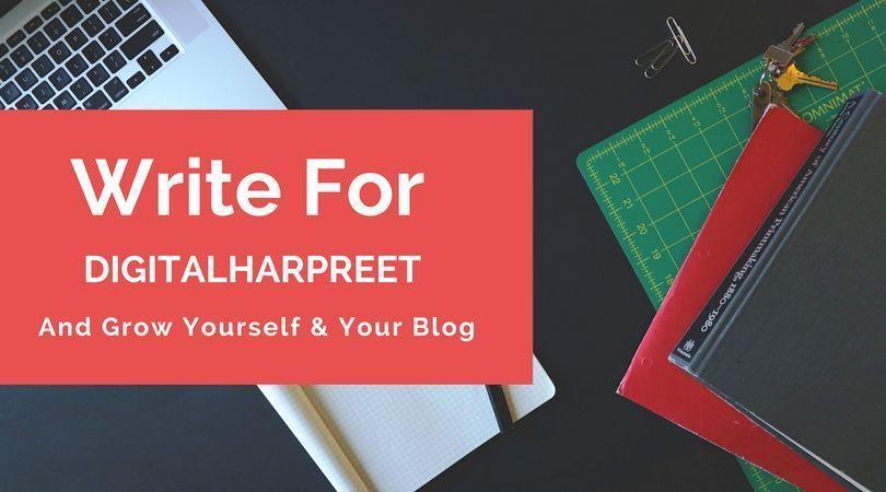 Write & Grow Youself At DigitalHarpreet