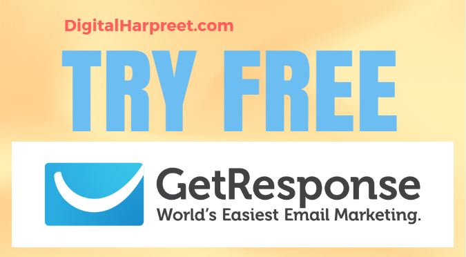 Try FREE GetResponse Account For 30 Days
