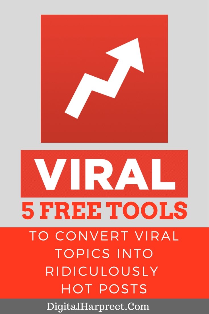 5 Free Tools To Convert Viral Topics Into Ridiculously Hot Posts Pinterest Image