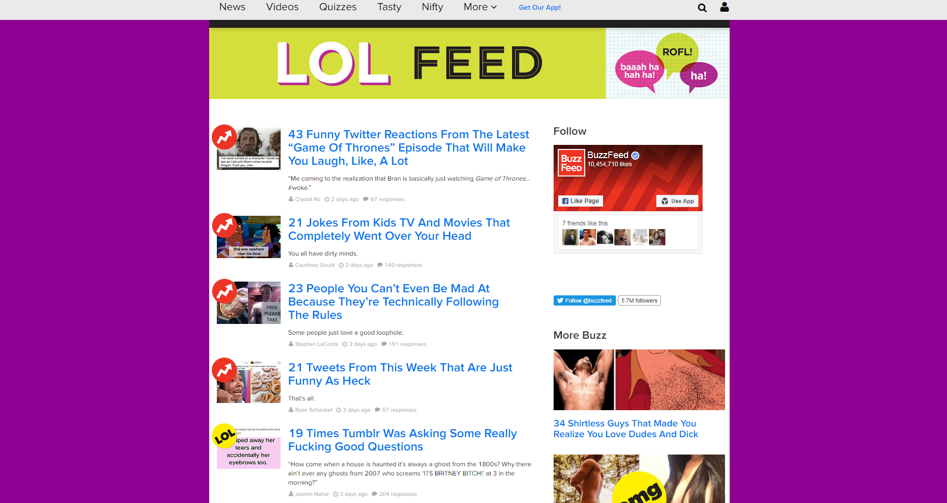 BuzzFeed See whats entertaining - 6 Tips to Transform Viral Issues Into Ridiculously Hot Posts