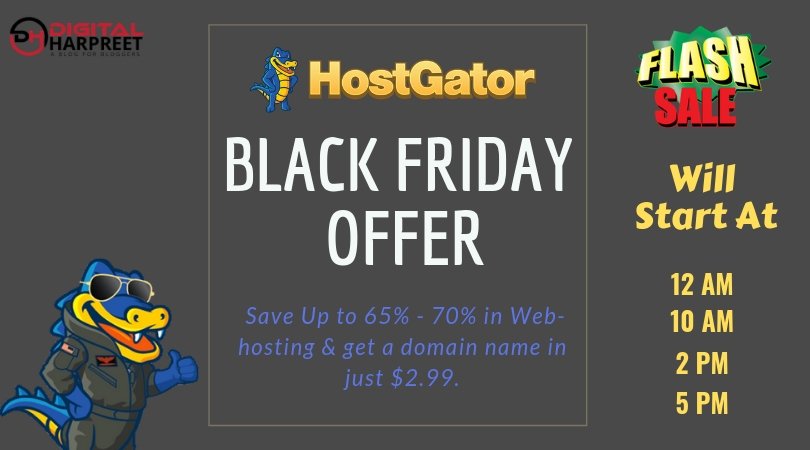 Hostgator Black Friday Sale Biggest Web Hosting Discount Dh