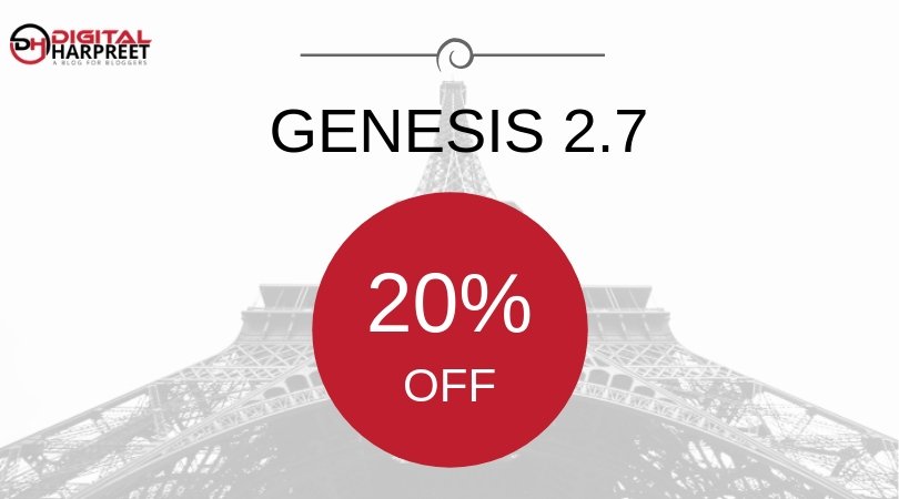Genesis Discount Get 20% Off! (Genesis 2.7)