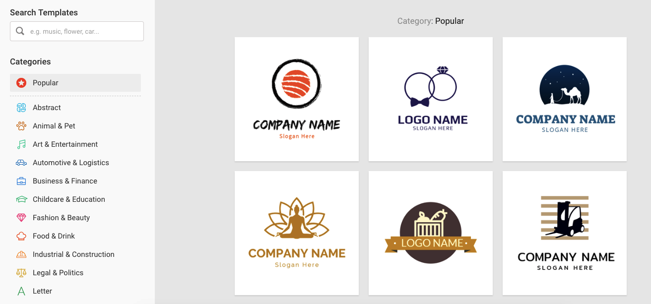 designevo free logo maker