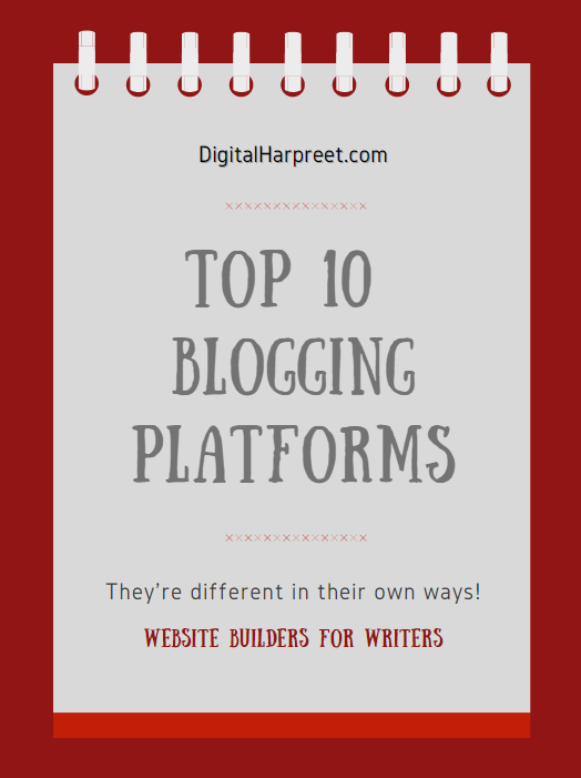 10 Best Website Builder Platforms for Writers and Authors